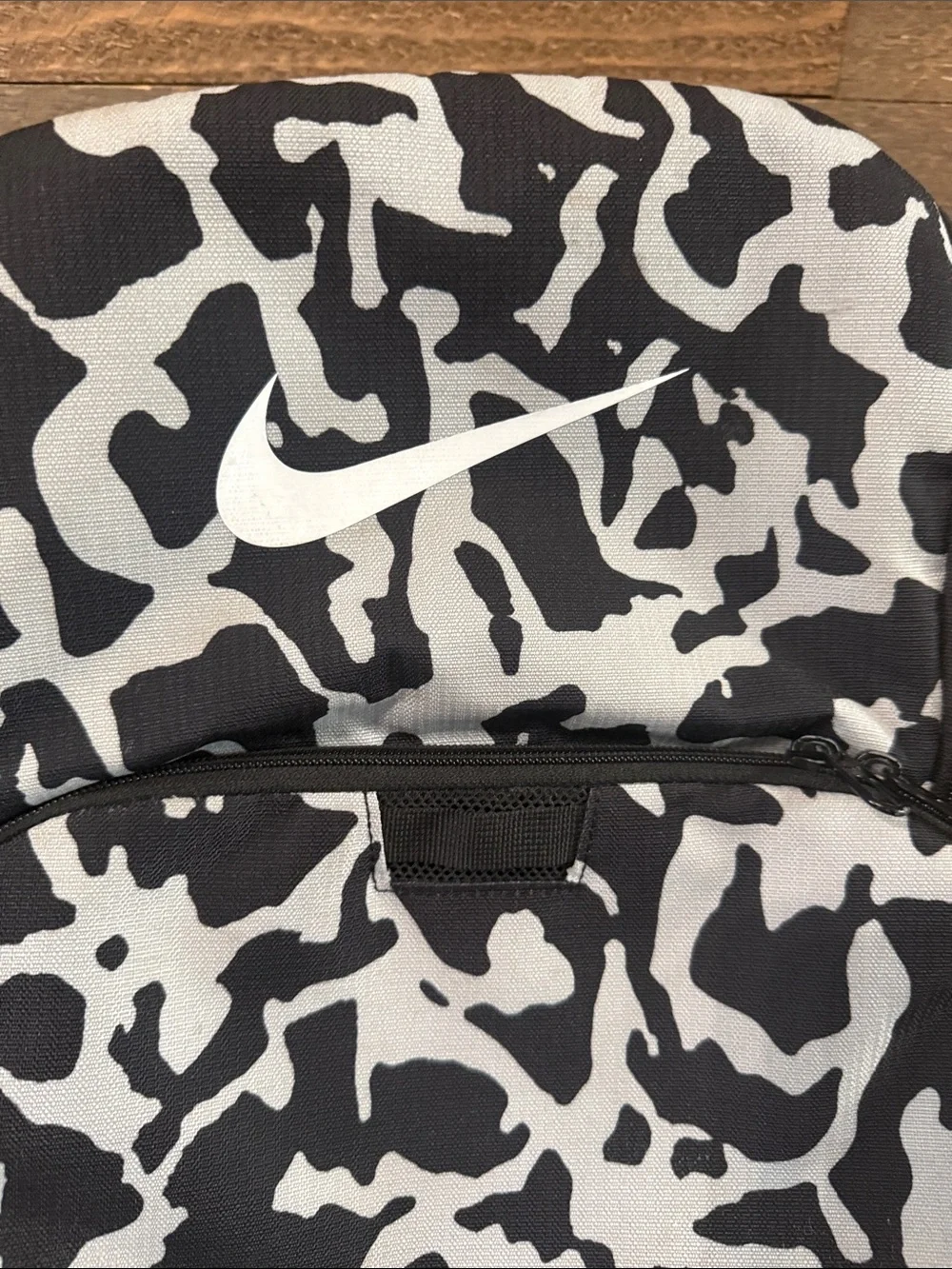 Nike Hayward Black Gray Camo Backpack Bookbag Laptop School Travel